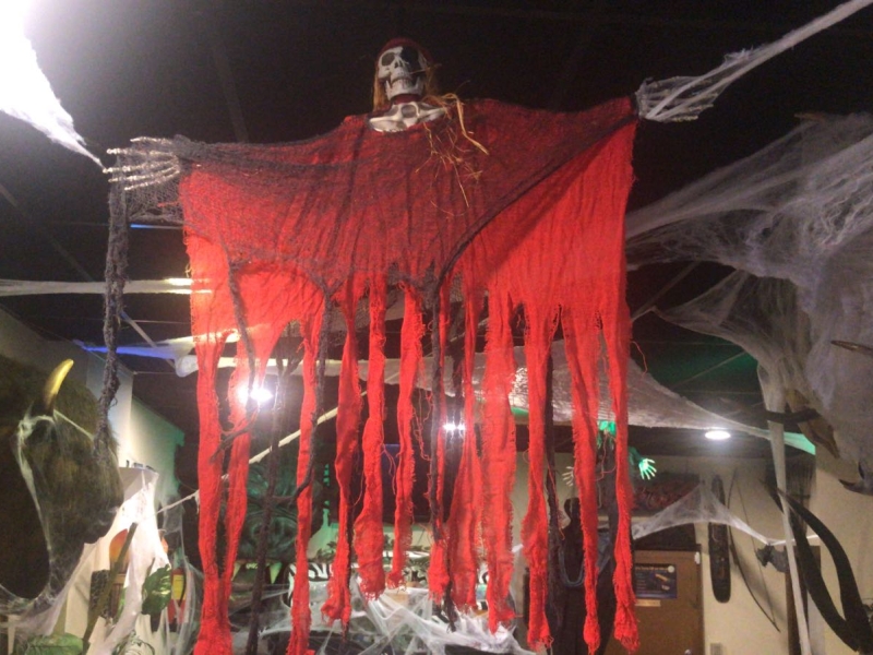 Vive la noche de Halloween en Afrika 