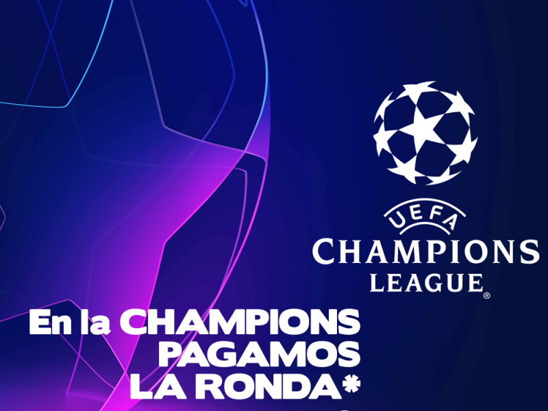 Durante la Champions pagamos la ronda 