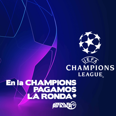 Durante la Champions pagamos la ronda 