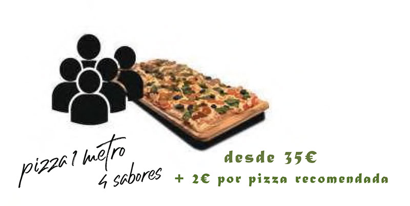 Pizza de 1 metro