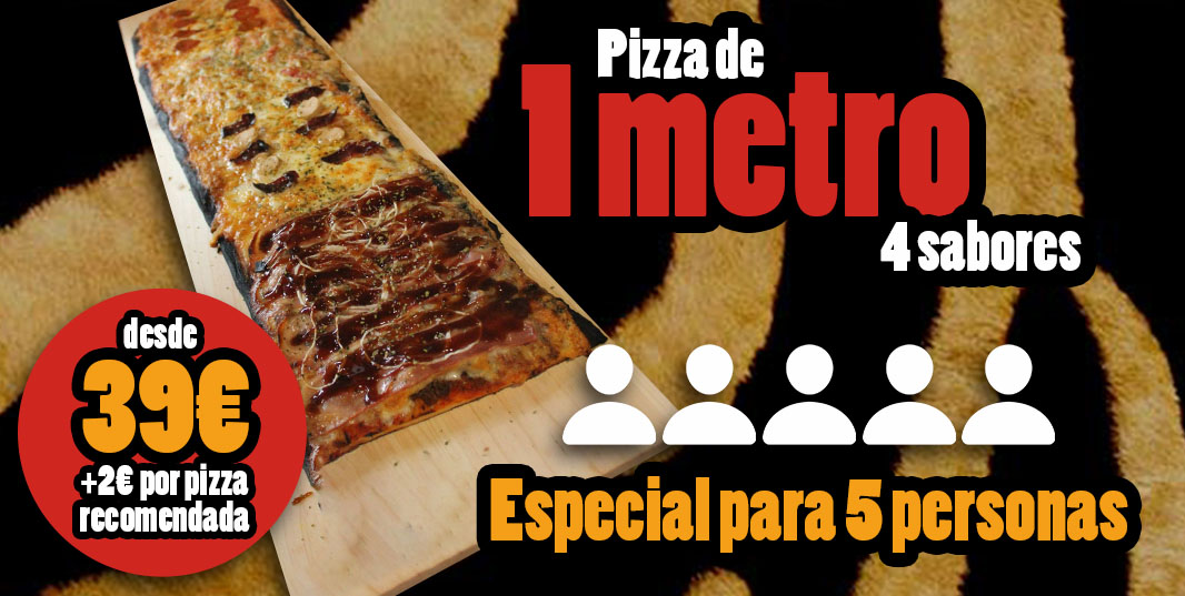 Pizza de 1 metro